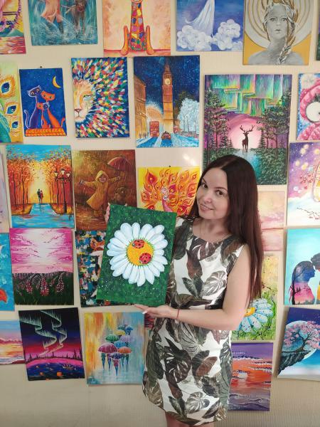 Светлана Александровна:  Мастер-классы по живописи акриловыми красками