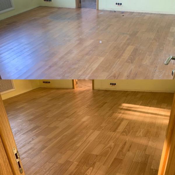 Фото до и после ремонта паркета Фото до и после ремонта паркета