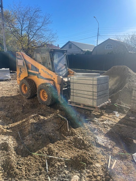 Услуги мини погрузчика