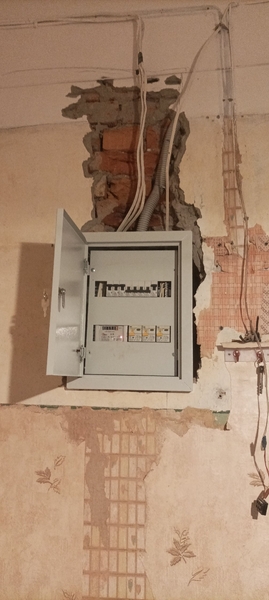 Монтаж электропроводки 