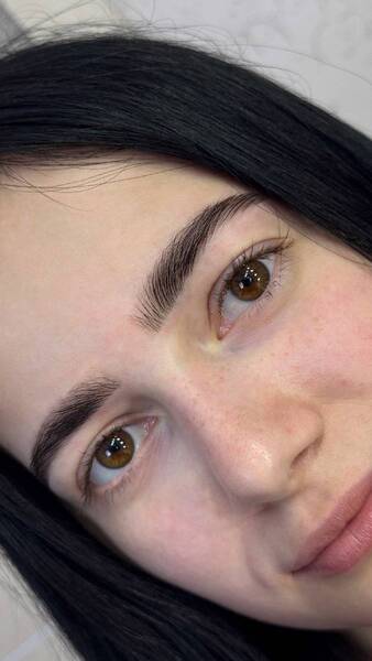 Оформление и окрашивание бровей