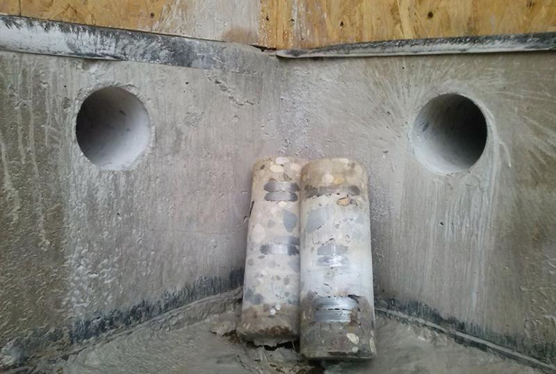 Алмазное сверление отверстий