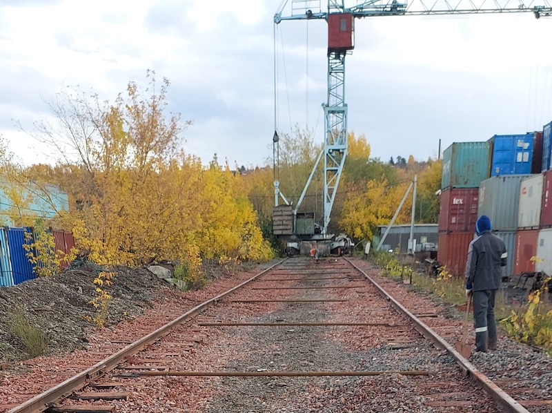 ремонт подкранового пути башенного крана