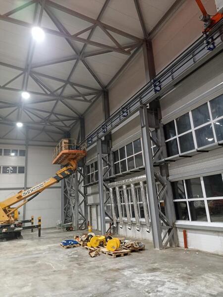 монтаж троллей