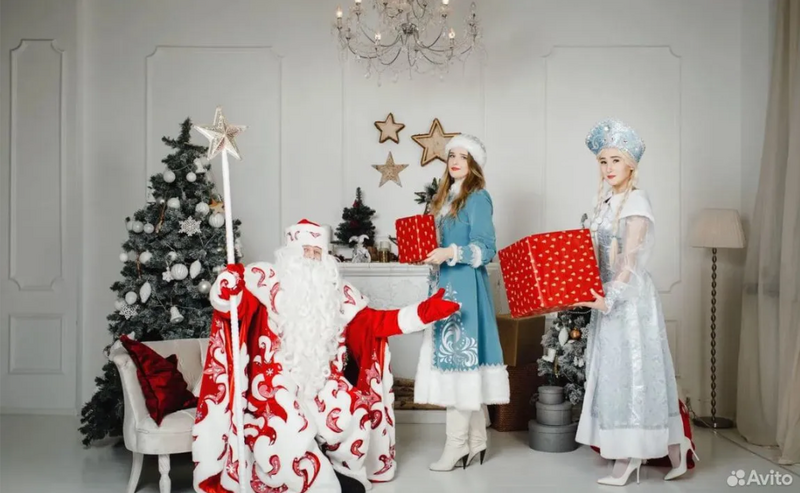 Дед мороз и снегурочка