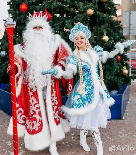 Дед мороз и снегурочка