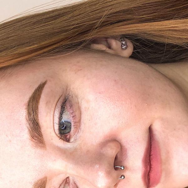 Оформление бровей (хна/ краска) + окрашивание ресниц краской