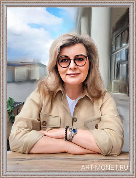 Алеся Андреевна:  Рисую портреты по фото на заказ