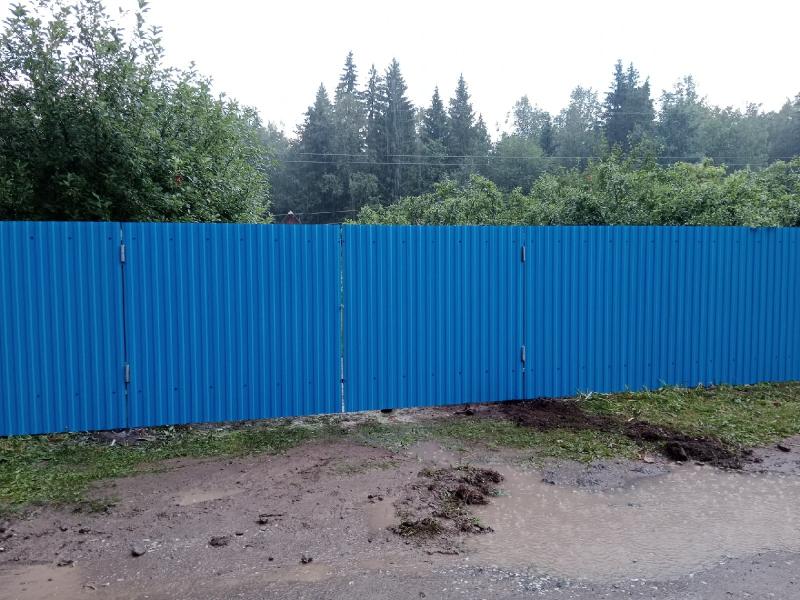 Ренат:  Забор из профнастила в Перми