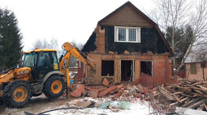 Асфальтирование:  Снос домов демонтаж зданий дачни участк