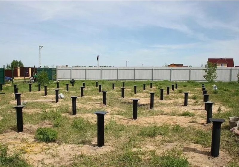 Установка заборов, винтовые сваи под ключ. 