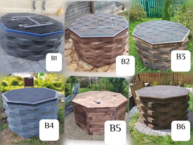 Домики для колодцев 