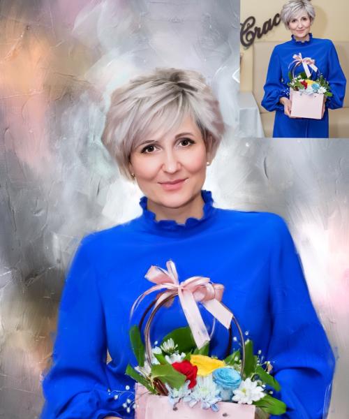 Ольга:  Портреты и шаржи на заказ Омск 
