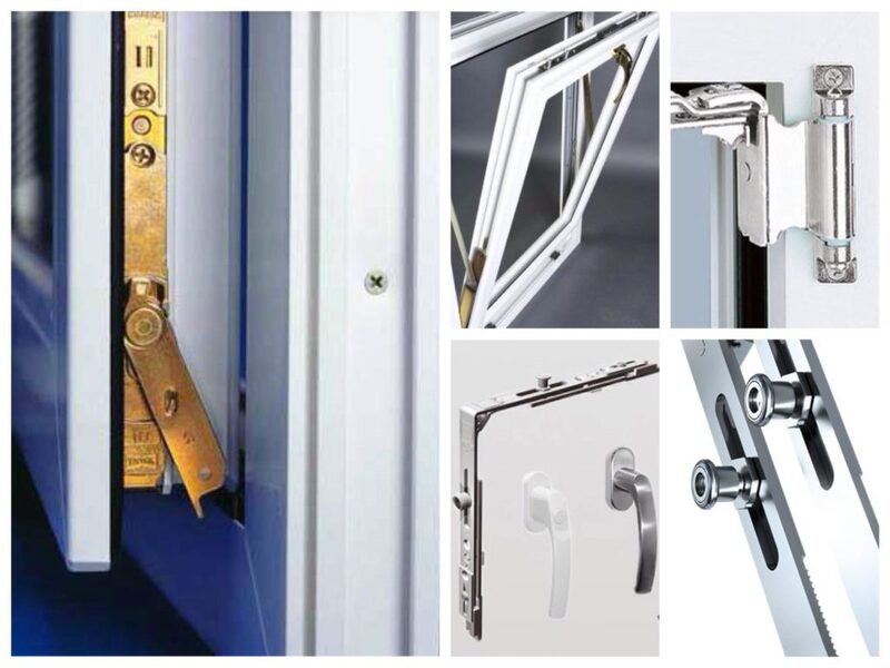 Комплектующие механизма окна