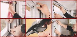 Замена оконного уплотнителя