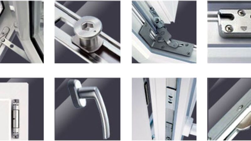 Комплектующие механизма окна