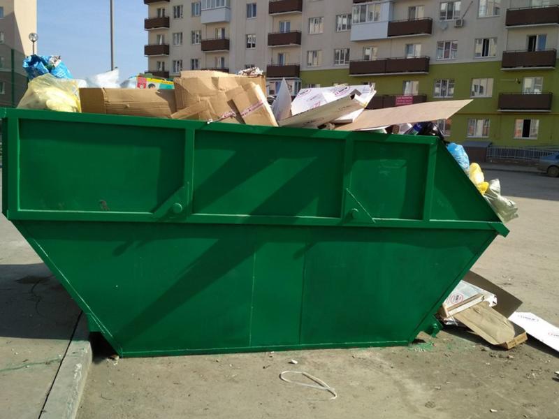 GreenCity:  Вывоз мусора контейнерами