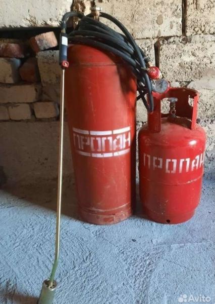 Сдам в аренду балон пропан 50/27л. С горелкой 