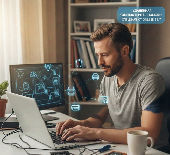 Удалённая настройка роутеров и установка программ