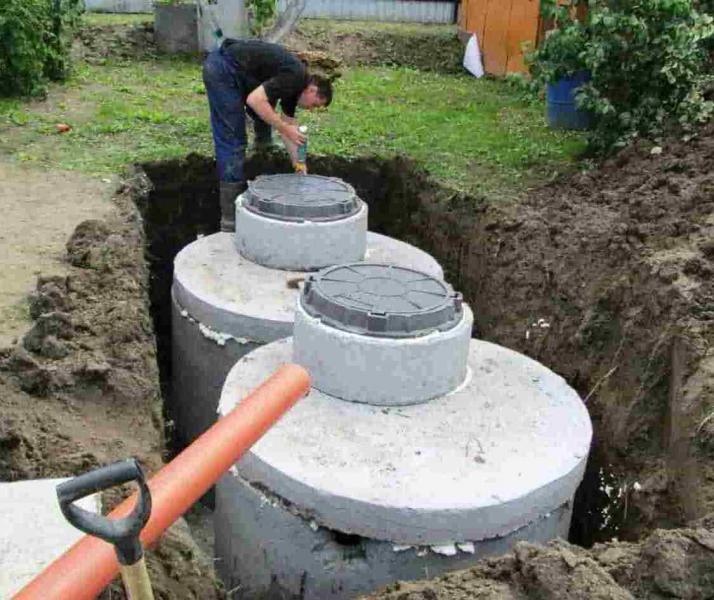 Септик из жби колец без запаха и откачки под ключ