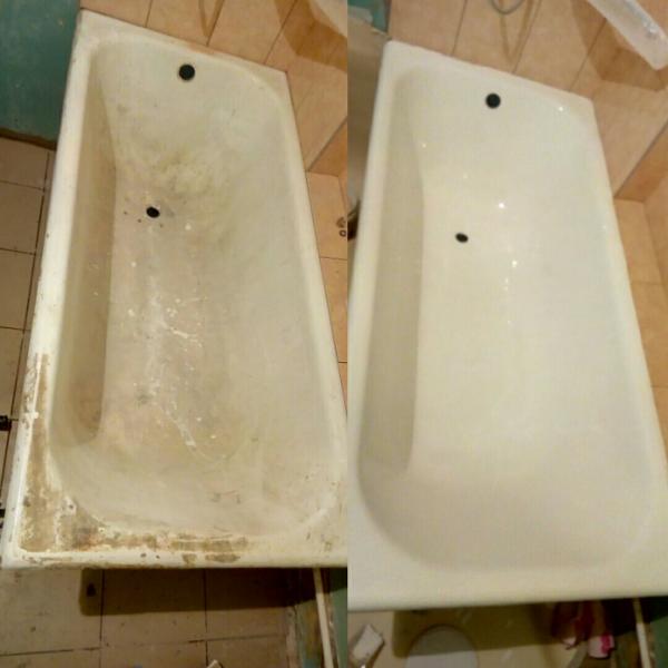 Виталий:  Реставрация ванн жидким акрилом. Обновление ванн