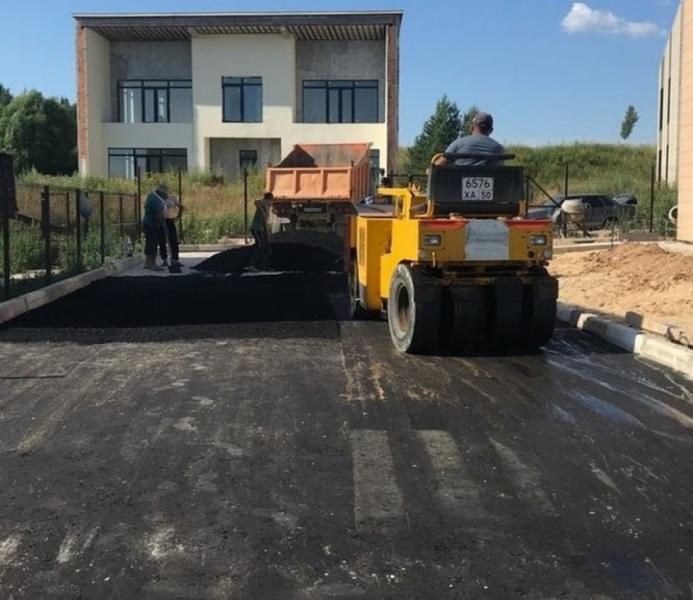 Самвел:  Асфальтирование и ремонт дорог в Малаховке, Укладка асфальта