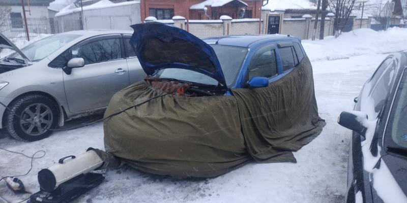 Артем:  Отогрев автомобилей