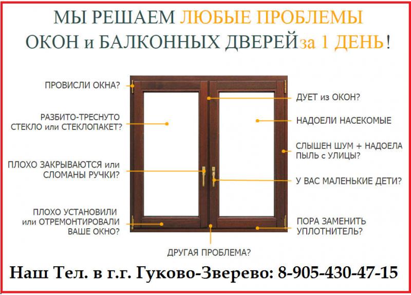 Установка дверей в гуково