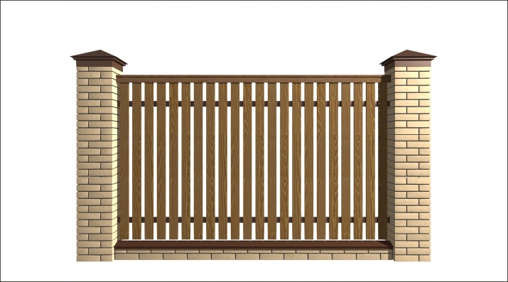 Ремонт забора из кирпича смета - 91 фото