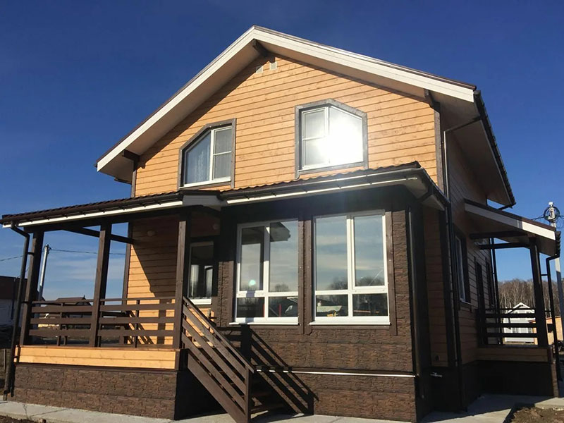 Строительство деревянной веранды и пристройки к дому