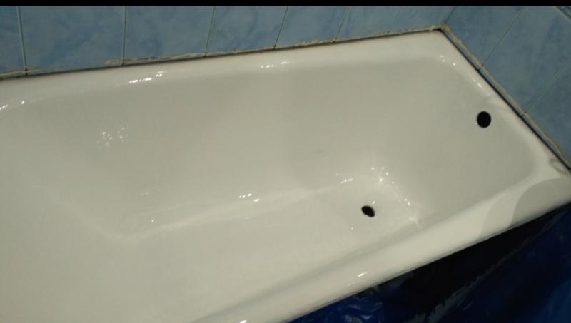 Дмитрий М:  Реставрация ванны жидким акрилом Ремонт ванн