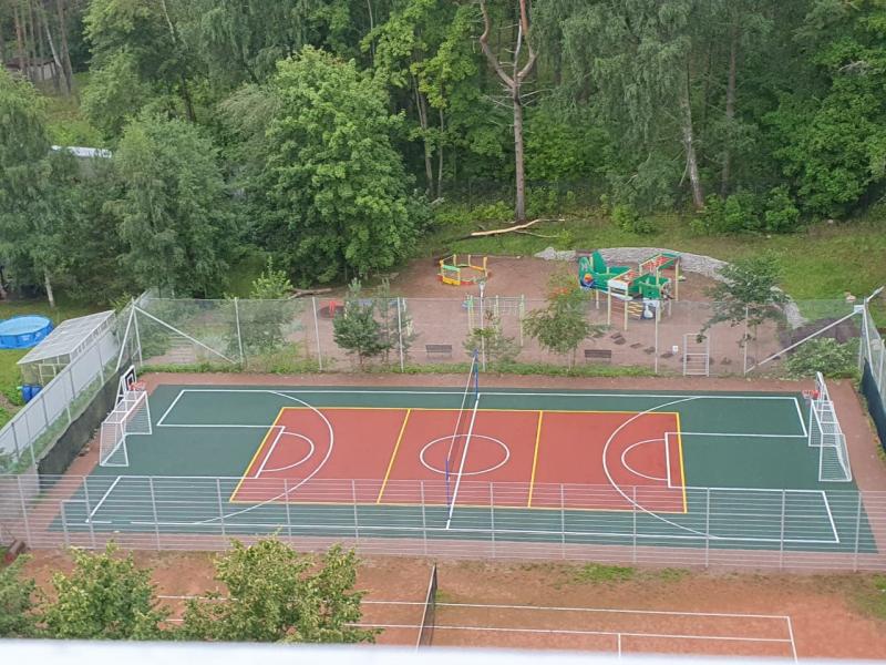 Александр:  Резиновое покрытие детских и спортивных площадок