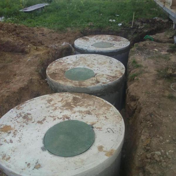 Игорь:  Септики из бетонных колец в Можайском районе