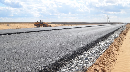 Отсыпка дорог. Асфальтирование.