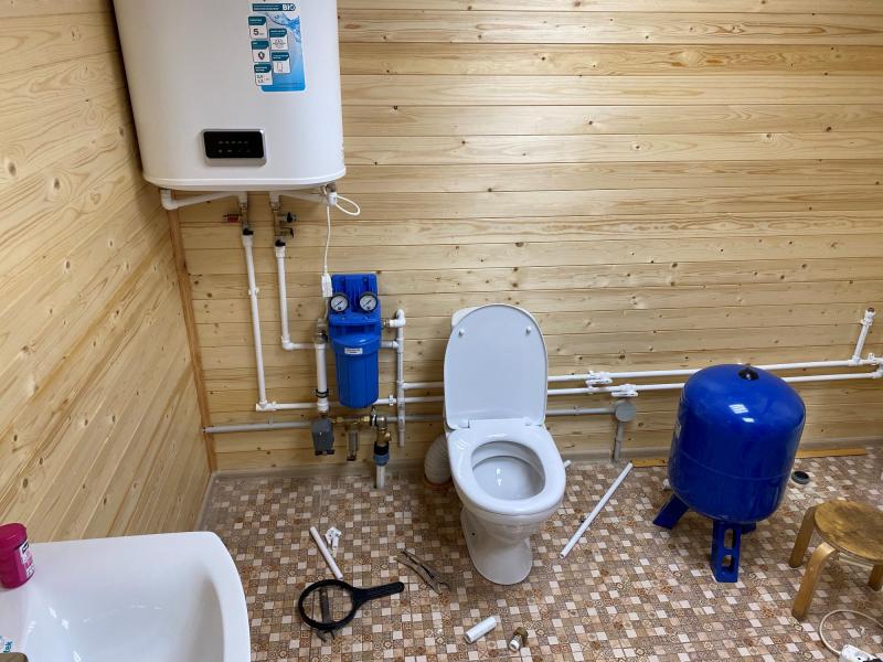 Руслан:  монтаж водопровода в частном доме