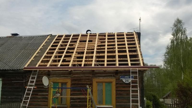 Руслан:  Монтаж крыши частного дома