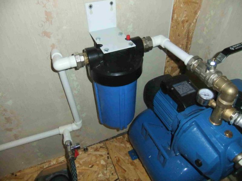 Монтаж водопровода в частном доме