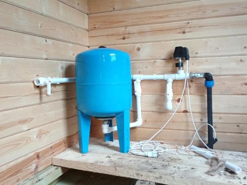 Руслан:  Завод воды в дом из питьевого колодца или скважины