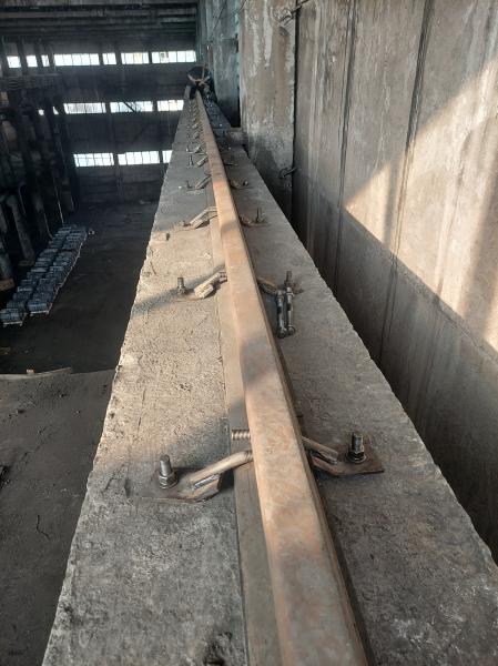 Рихтовка и нивелировка подкрановых путей в Красноярске. ГПМ