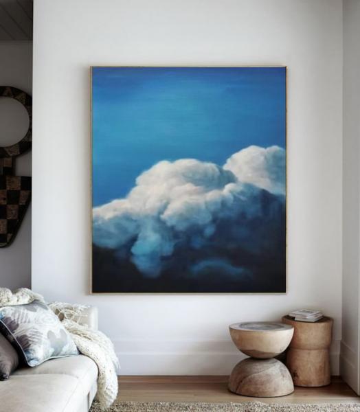 Виктория:  Картина с облаками