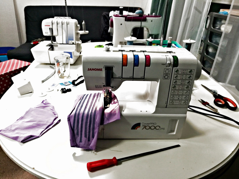 Ремонт бытовых швейных распошивальных машин.