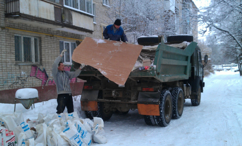 Крупов Дмитрий:  Вывоз мусора из квартиры