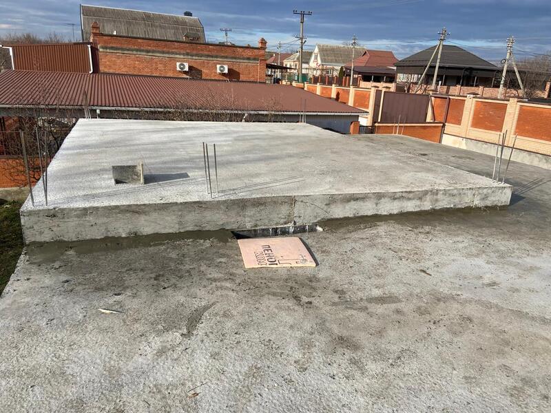 Плита перекрытия в 2 уровня 