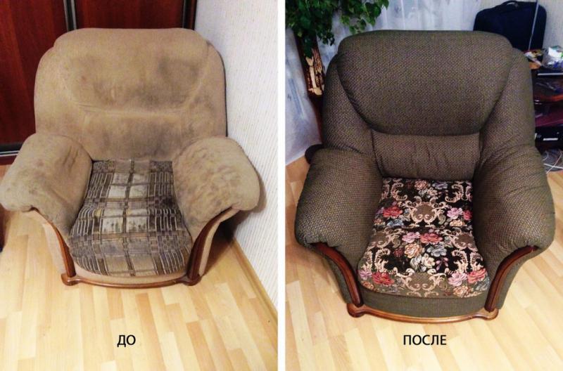 Сурен:  Ремонт и реставрация мягкой мебели