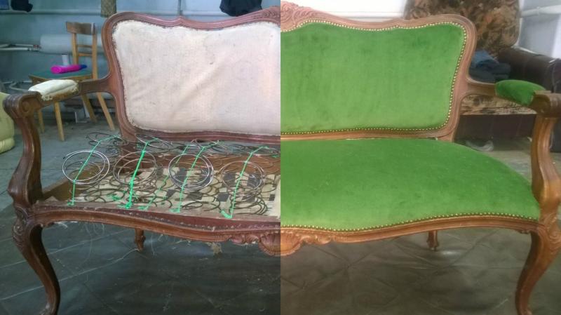 Сурен:  Ремонт и реставрация мягкой мебели