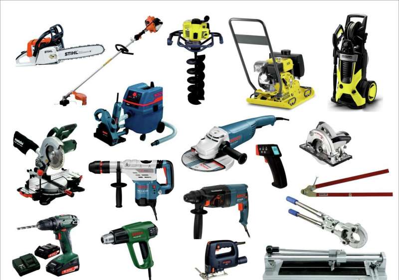 Аренда, прокат строительного инструмента