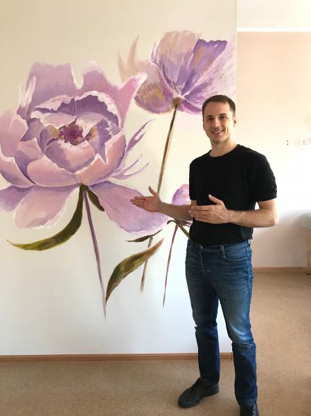 Константин Борисов:  Художественная и дизайнерская роспись стен