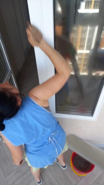Виталий Б:  Ежедневная генеральная простая уборка, помыть окна балкон