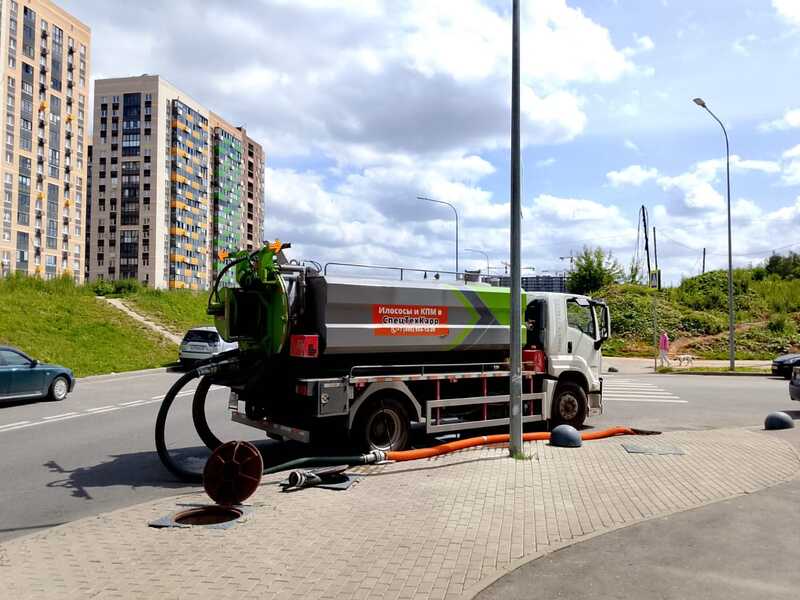 прочистка и откачка канализации 