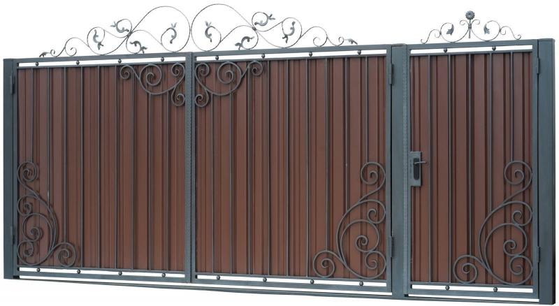 Забор и калитка 